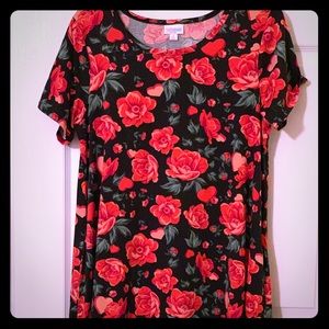 Black and Red floral Jessie